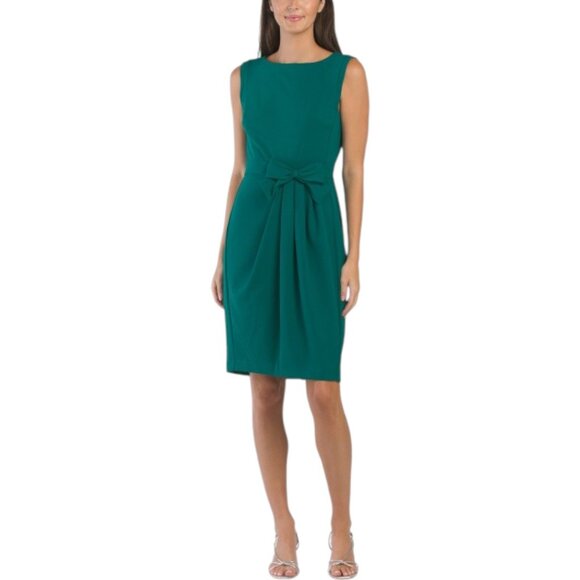 KARL LAGERFELD Bow Waist Mini Sheath Dress - Picture 1 of 2